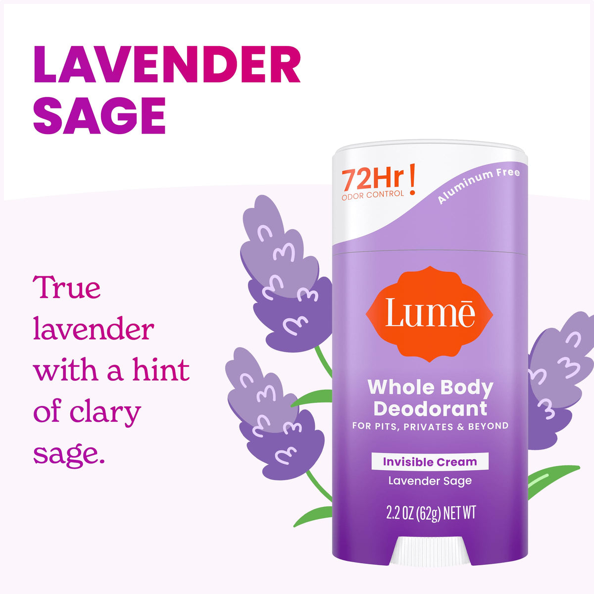Lume used on intimate area illustrating doctor-developed safety for sensitive skin