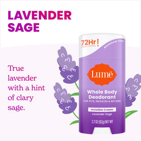 Lume used on intimate area illustrating doctor-developed safety for sensitive skin