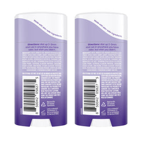 Lume cream stick open revealing smooth lotion texture for quick absorption