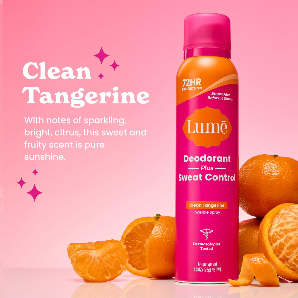 Lume spray nozzle close-up demonstrating precise, mess‑free application