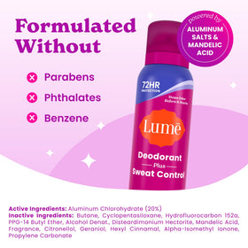 Lume spray nozzle detail illustrating precise, even mist application