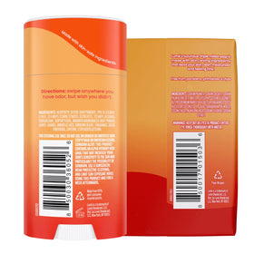 Lume deodorant stick close-up texture demonstrating smooth glide benefit