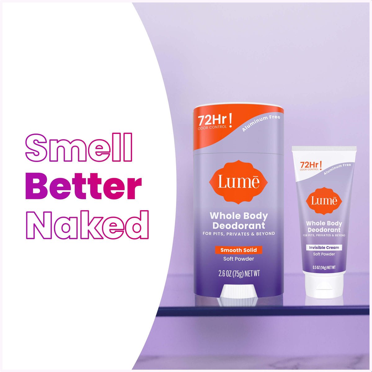 Lume products inside a travel pouch suggesting convenient odor control on-the-go