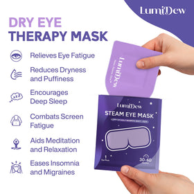 LumiDew close-up of mask texture, soft material for comfortable contact