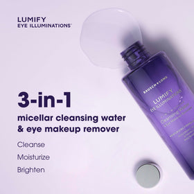 LUMIFY lifting waterproof mascara with minimal rubbing to protect lashes