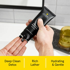 Lumin face wash pumping foam that cleans pores and controls oil
