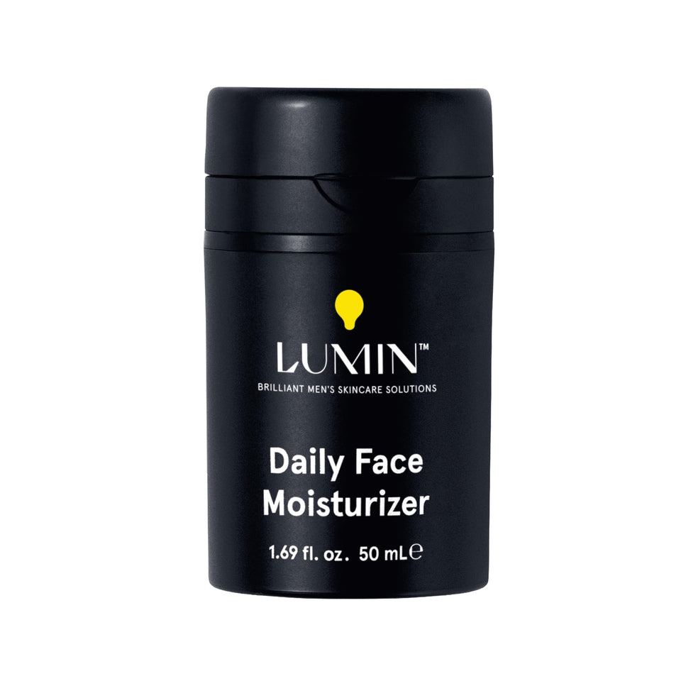 Lumin front packaging showing 50ml tube and branding for easy identification
