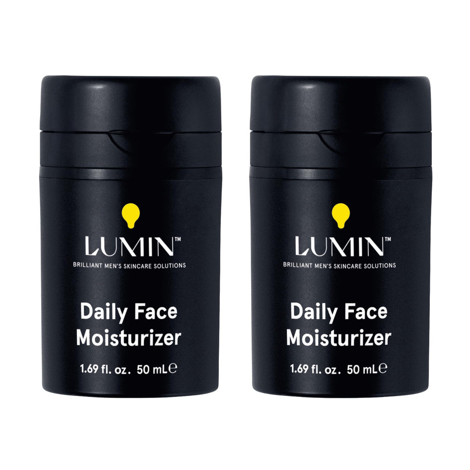 Lumin front packaging showing 2-pack and clear product benefit
