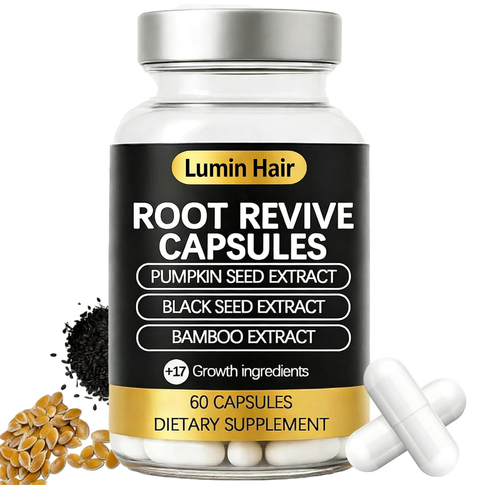 Lumin Hair front packaging showing bottle and label for quick identification and trust