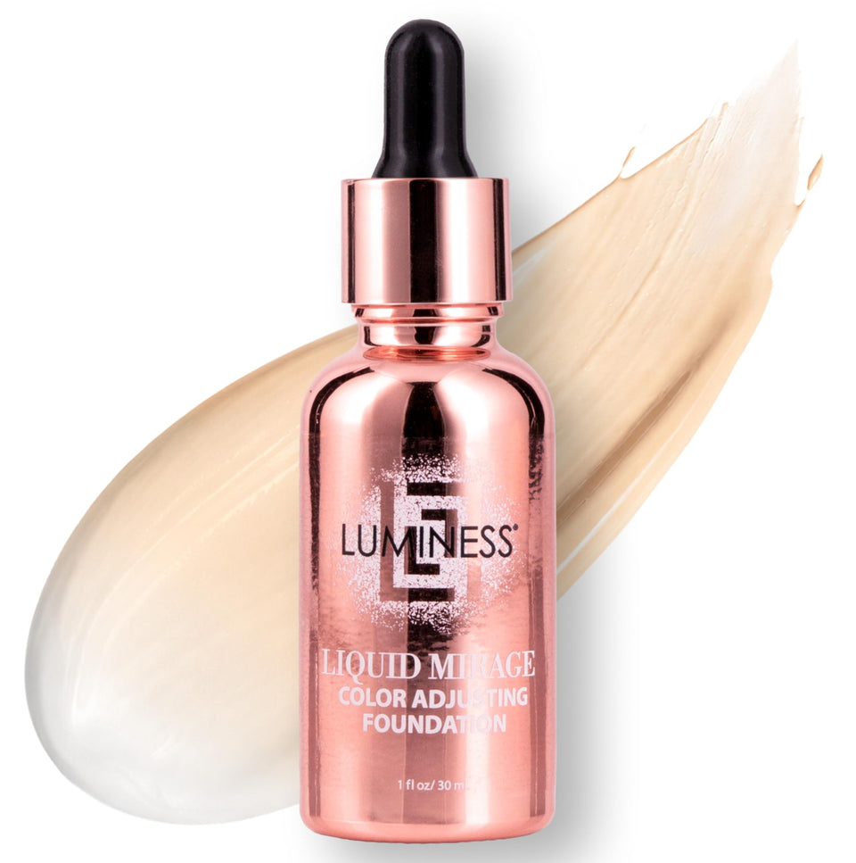 LUMINESS front packaging showing bottle and label, highlighting simplicity and clarity