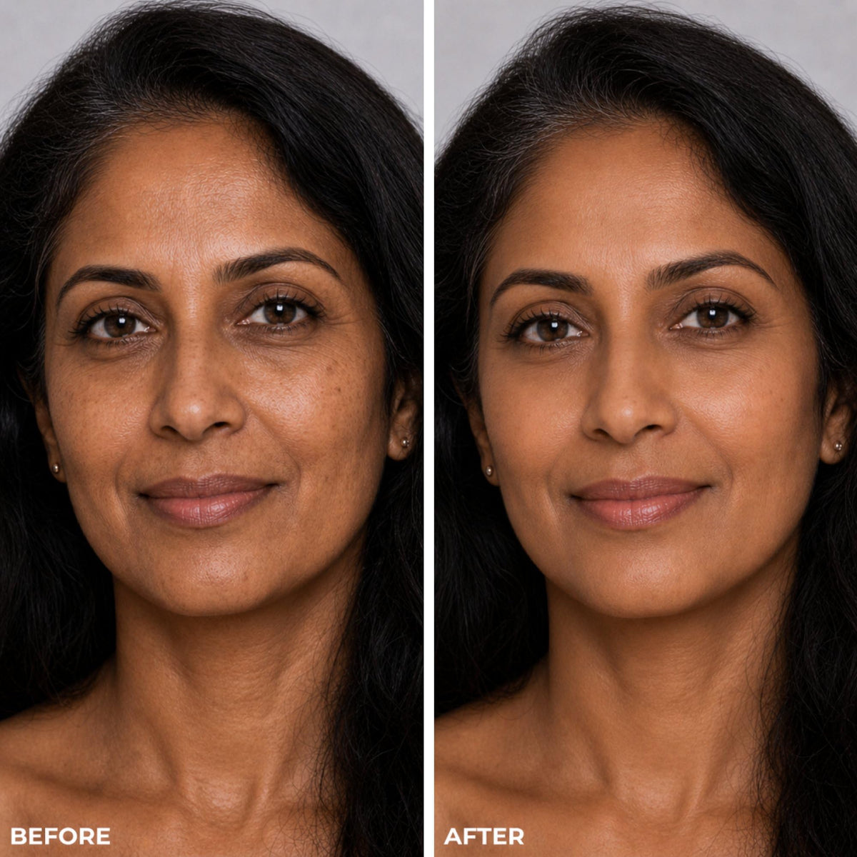 LUMINESS texture close-up revealing smooth adaptive pigments for flawless finish