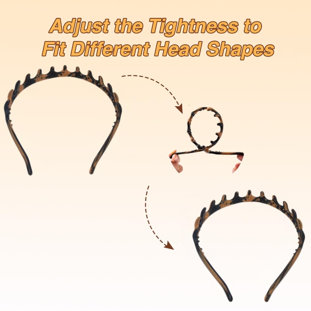 lumitrail headband worn by model keeping hair back during activity