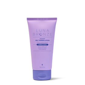 Luna Bronze front packaging showing tube and branding with immediate tint benefit