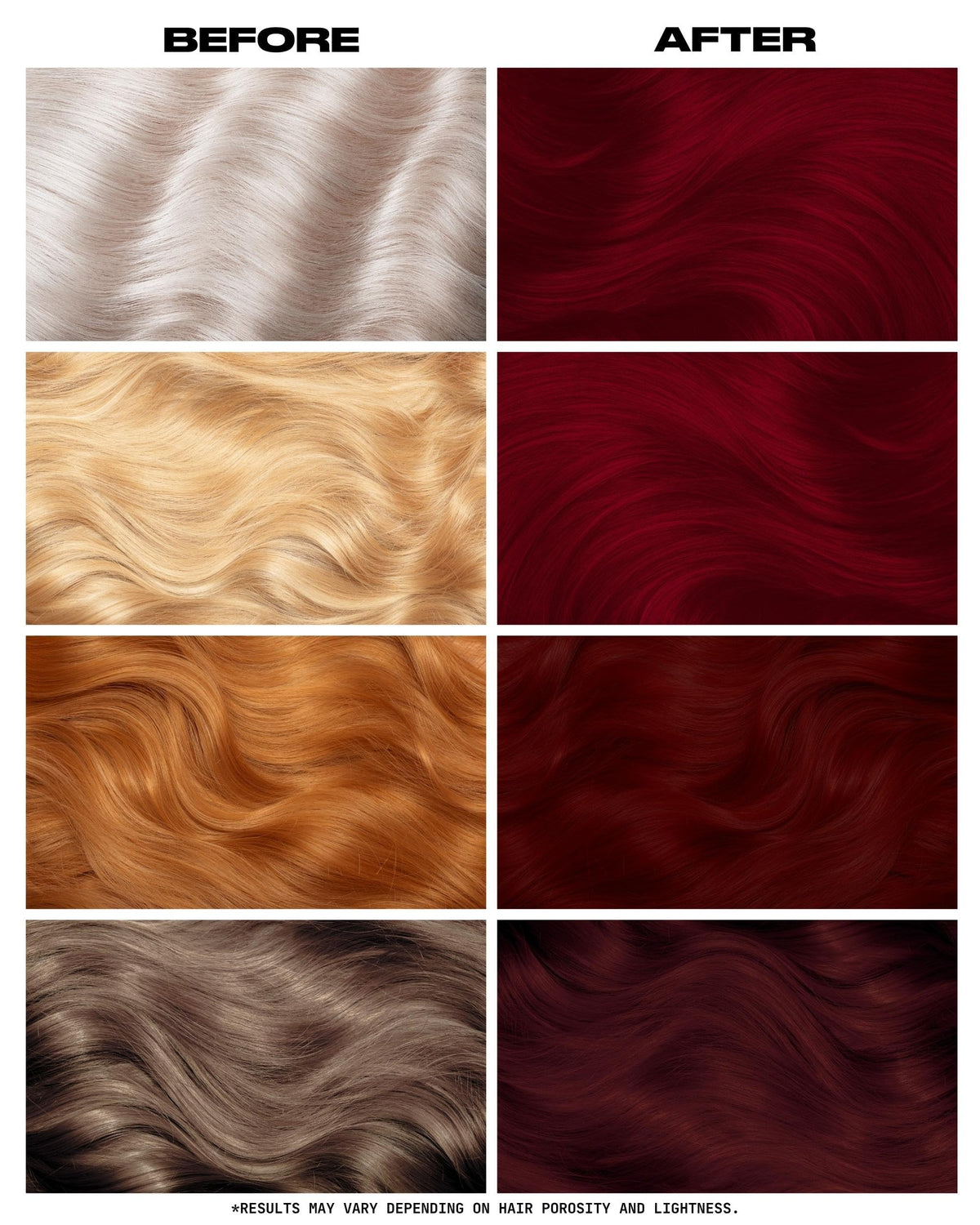 Lunar Tides color swatch displaying Blood Moon pigment payoff