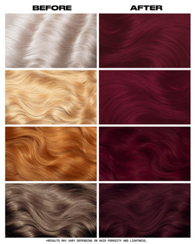 Lunar Tides Cranbaby color swatches on paper illustrating shade options and mixing potential