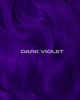 Lunar Tides close-up of Dark Violet cream texture, smooth conditioning benefit