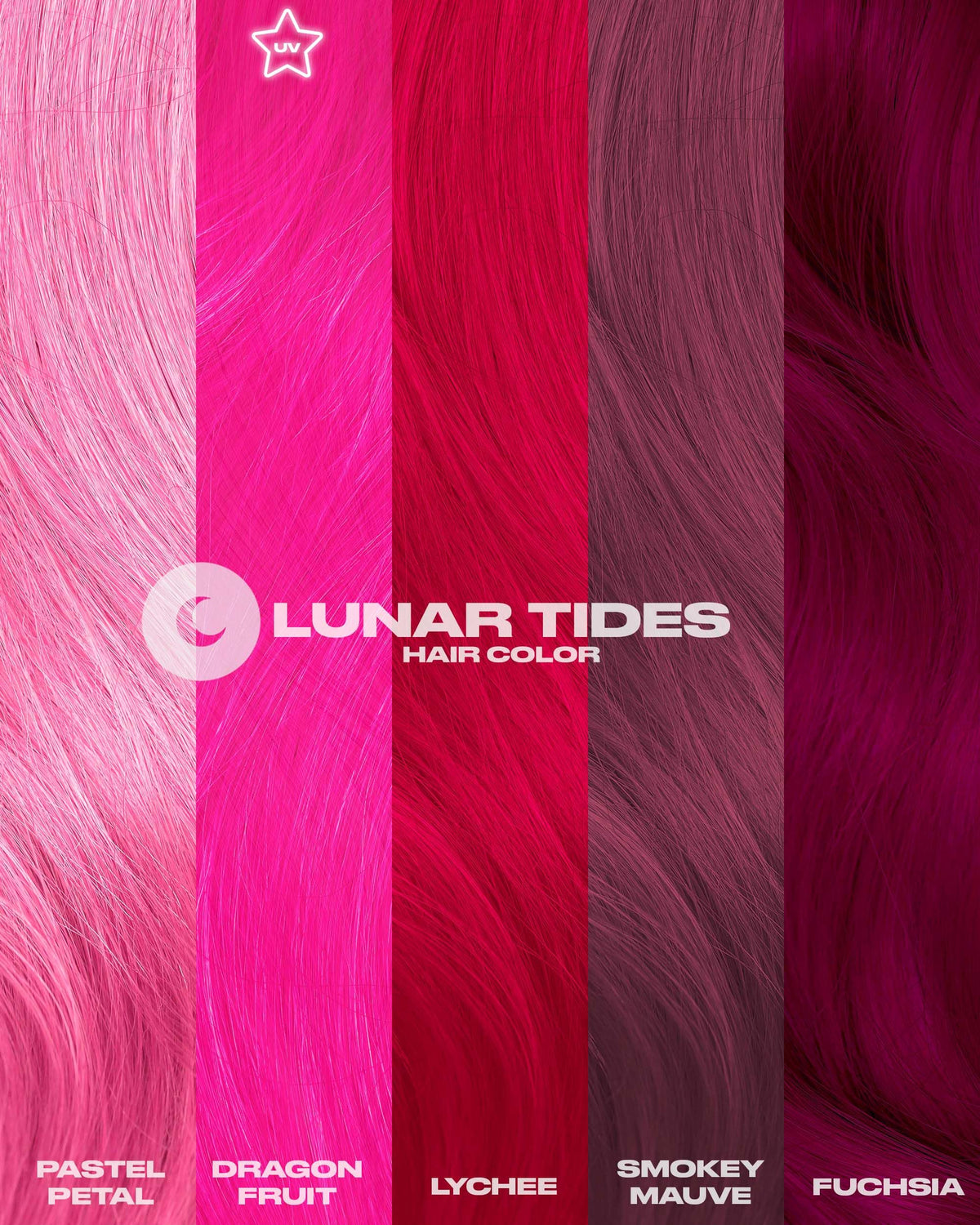 Lunar Tides label close-up showing vegan bond-building formula and details