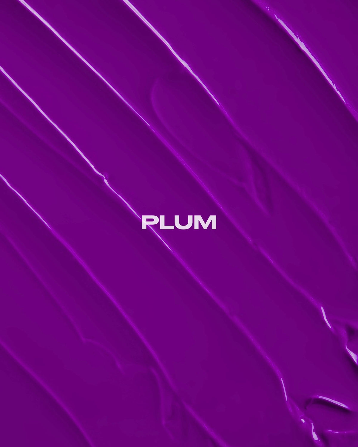 Lunar Tides Plum styled hair in studio showcasing rich plum finish