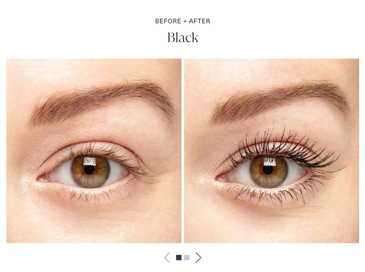 Lune+Aster Eclipse swatched texture on skin illustrating smooth buildable volume