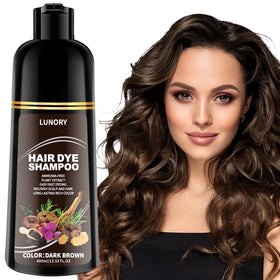 Lunory front packaging showing dark brown shade and benefits