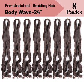 Luoyudu braid close-up showing consistent thickness root to tip for neat styles