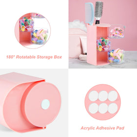 Luscinia placed on dorm desk saving space and organizing items