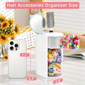 Luscinia top tier holding brushes and combs for organized grooming