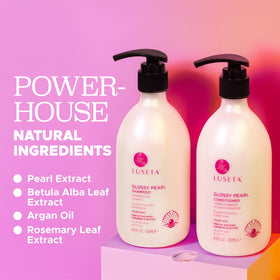 Luseta conditioner cream on hand demonstrating smooth texture