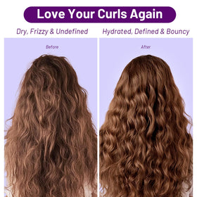 LUSETA conditioner close-up showing creamy texture for smooth detangling