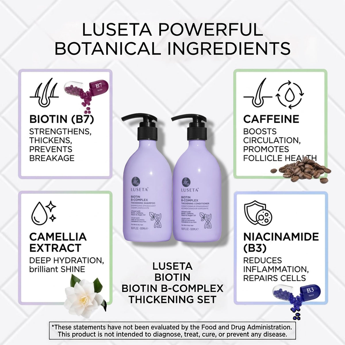 LUSETA conditioner creamy texture closeup showing lightweight hydration benefit
