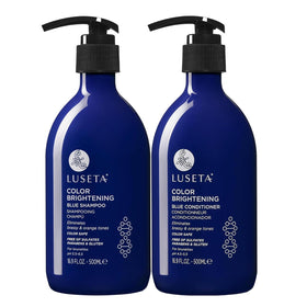 Luseta front packaging set showing both 16.9oz bottles and brand clarity benefit