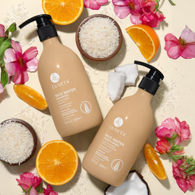 LUSÉTA man and woman applying product portraying suitable-for-all-genders benefit