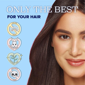 Luseta on bath shelf lifestyle scene suggesting salon-quality routine at home benefit