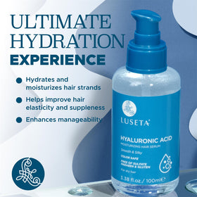 Luseta pipette dispensing serum highlighting controlled application and non-greasy feel