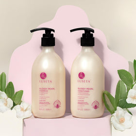 Luseta pump close-up revealing bottle texture and easy use
