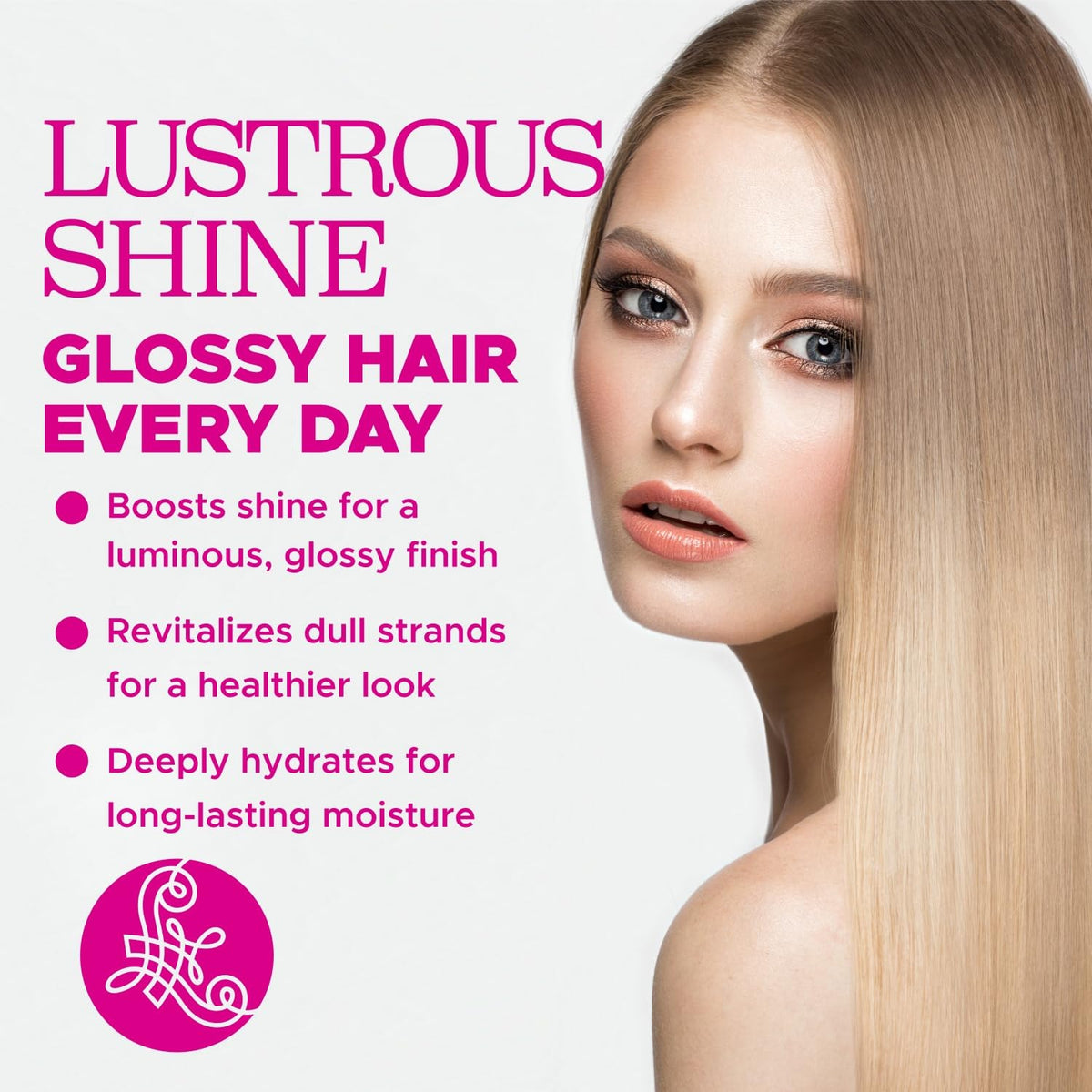 Luseta shampoo lathering foam illustrating gentle cleansing benefit