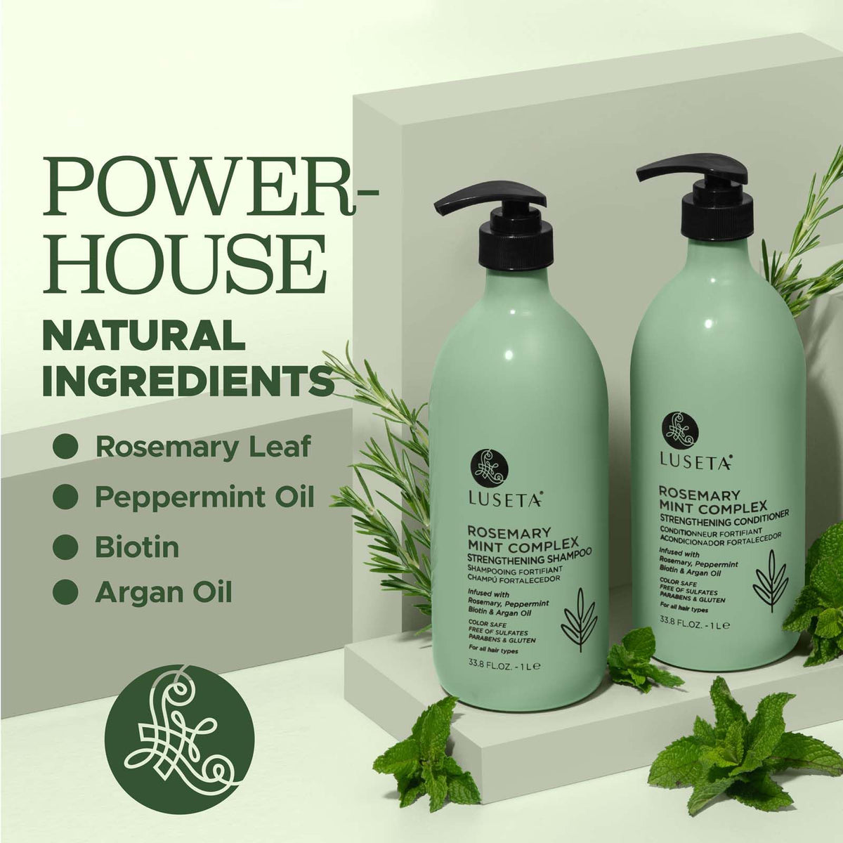 Luseta shampoo texture foam on hand showing gentle lather and cleansing