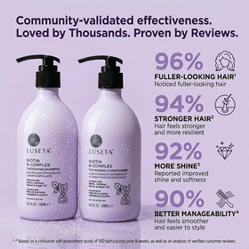 LUSETA shampoo lather texture closeup illustrating gentle cleansing benefit