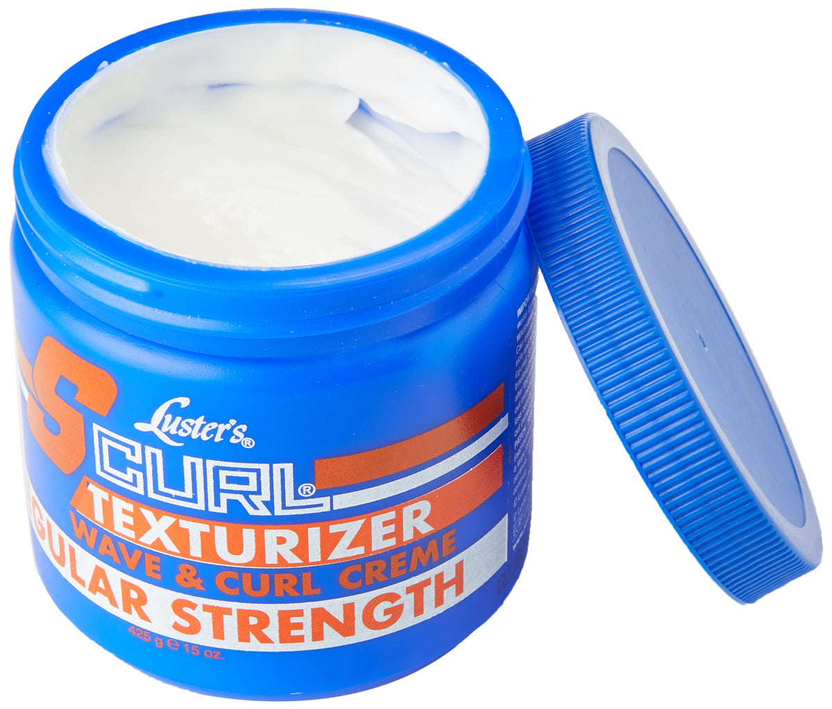 Luster creme texture closeup revealing smooth consistency for even application