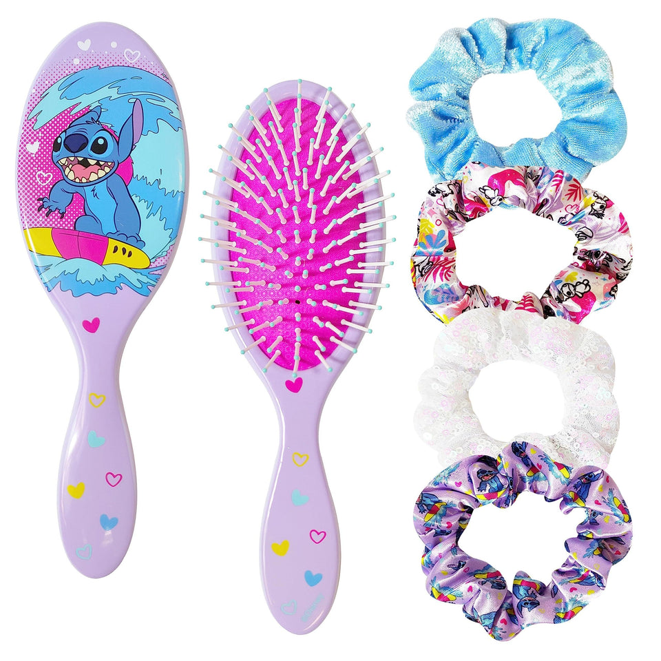 LUV HER brush front view showing compact handle and design benefit easy grip