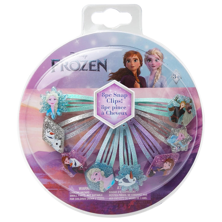 LUV HER front packaging showing 8 colorful Disney Frozen clips, easy selection