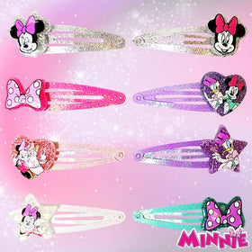 LUV HER Disney Minnie close-up of snap clip texture highlighting smooth edges for comfort
