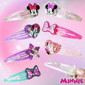 LUV HER Disney Minnie detail of clip edge illustrating rounded finish to prevent pulling