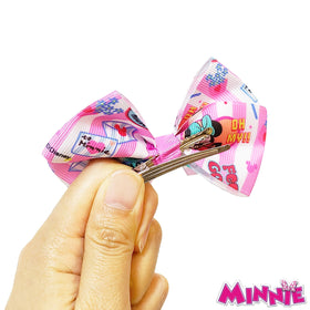 LUV HER seven bows arranged to show color variety for outfit options
