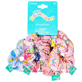 LUV HER scrunchies styled on a bedside table, adds playful decor and matching outfits