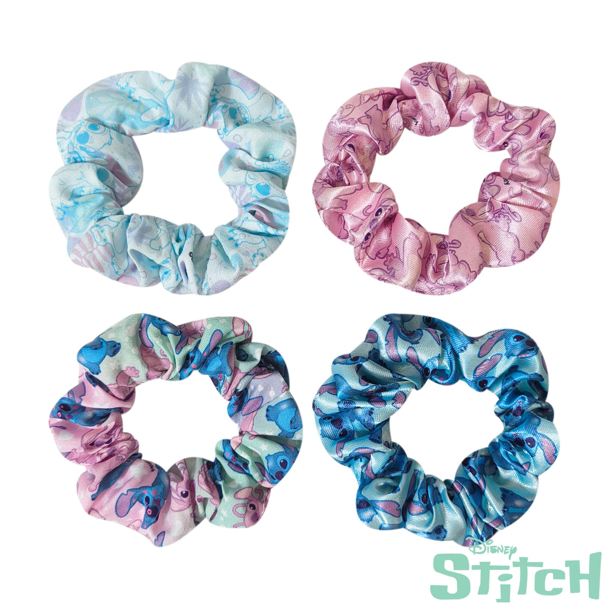LUV HER scrunchie worn in a ponytail demonstrating secure, gentle hold