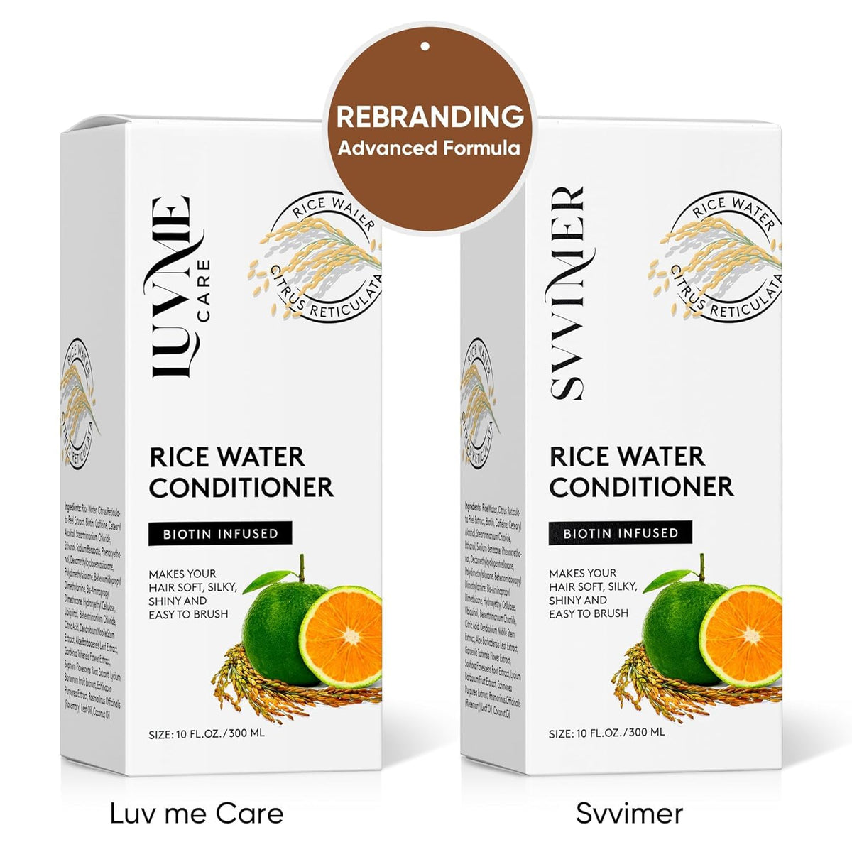 Luv Me Care in-hand application showing coverage and controlled use