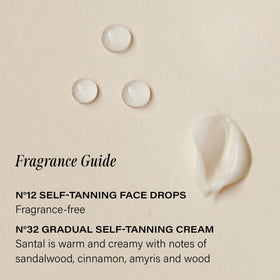 Lux Unfiltered lifestyle model with warm glow showing natural-looking bronzed effect