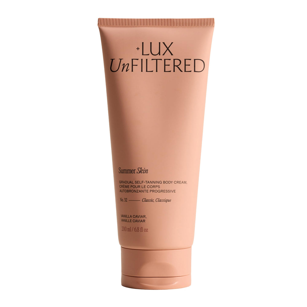 Lux Unfiltered front bottle showing product packaging and quick-dry benefit