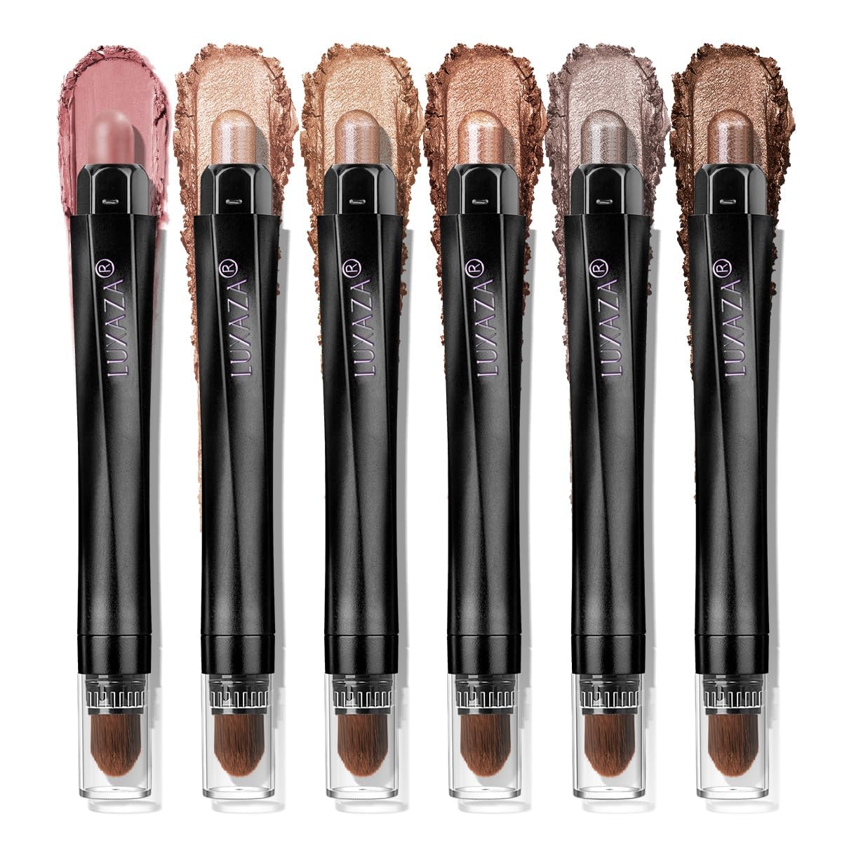 LUXAZA PRO front packaging showing Brown Canyon set and benefits of coordinated neutrals